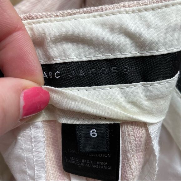 MARC JACOBS casual cotton blend pants | size 6 - Picture 4 of 11